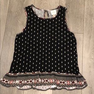 Knox Rose Pattern Top M